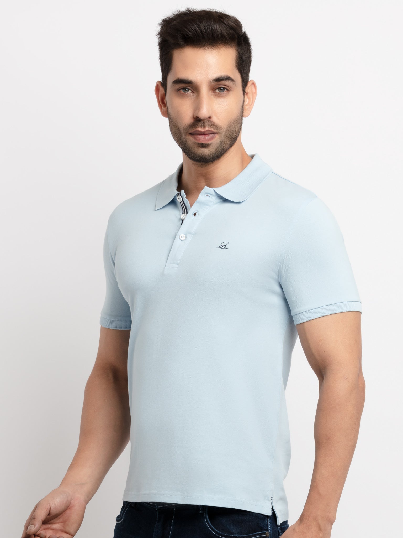 Mens Basic Polo T-Shirt