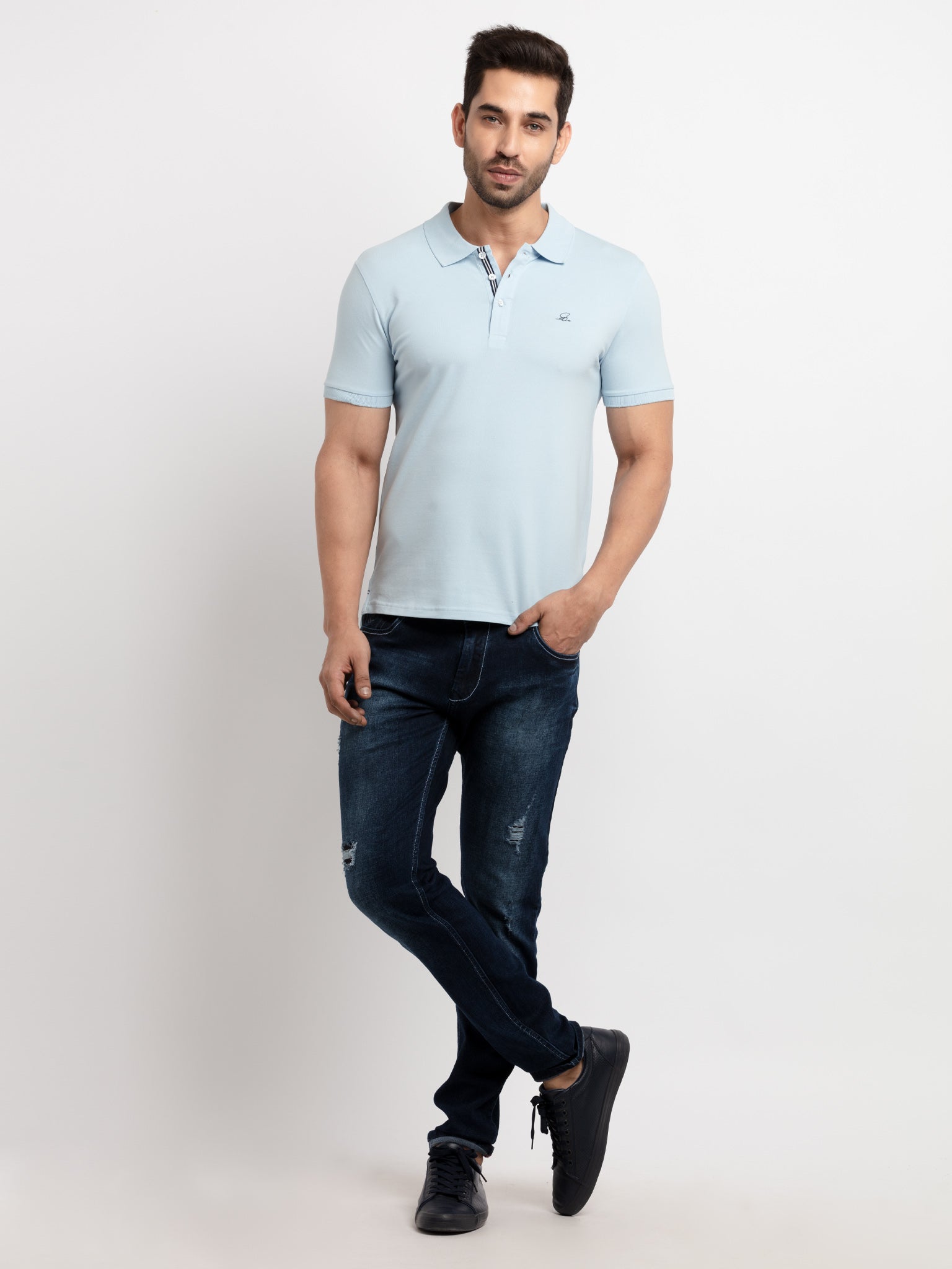 Mens Basic Polo T-Shirt