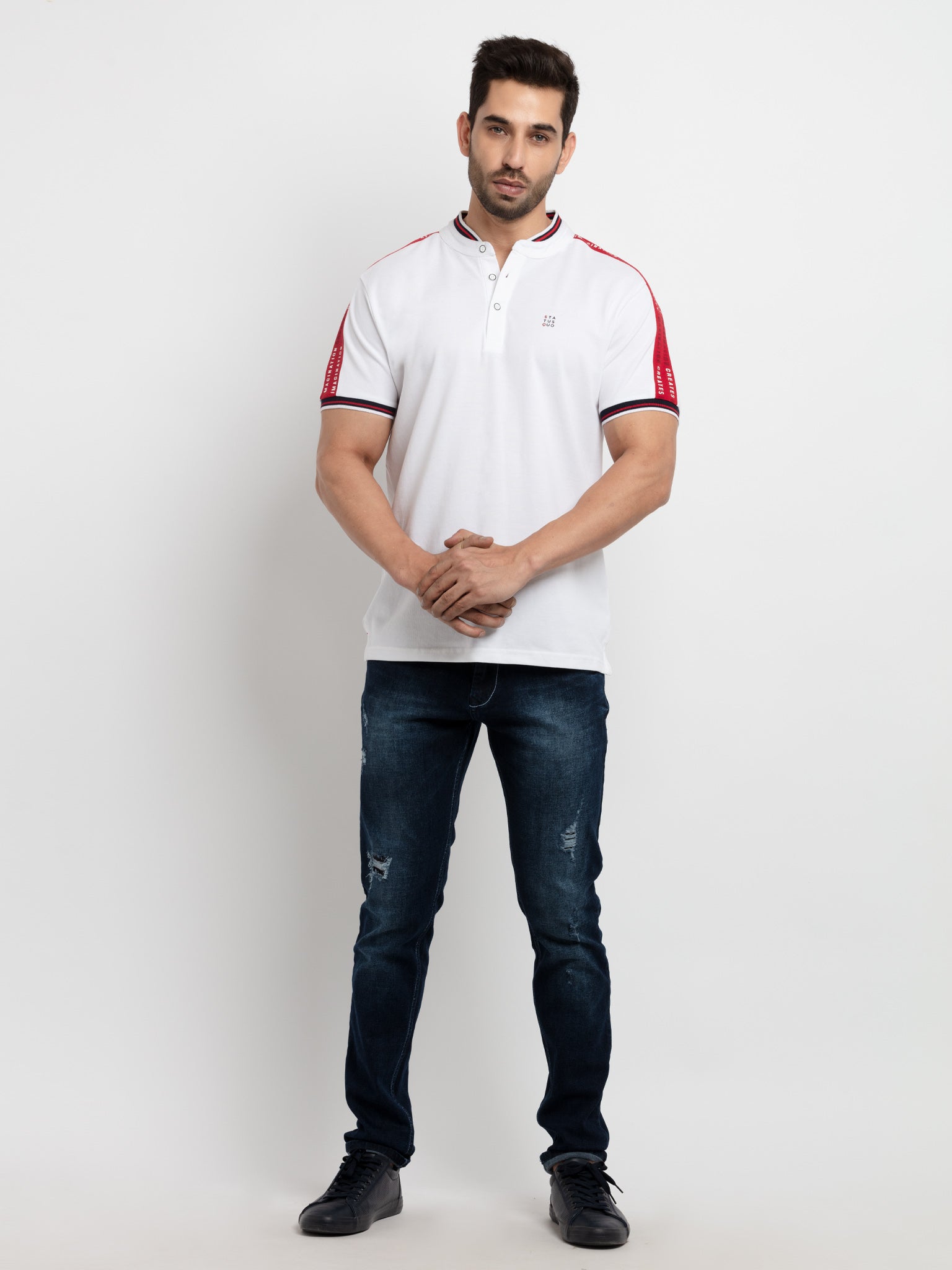Mens Mix And Match Polo T-Shirt