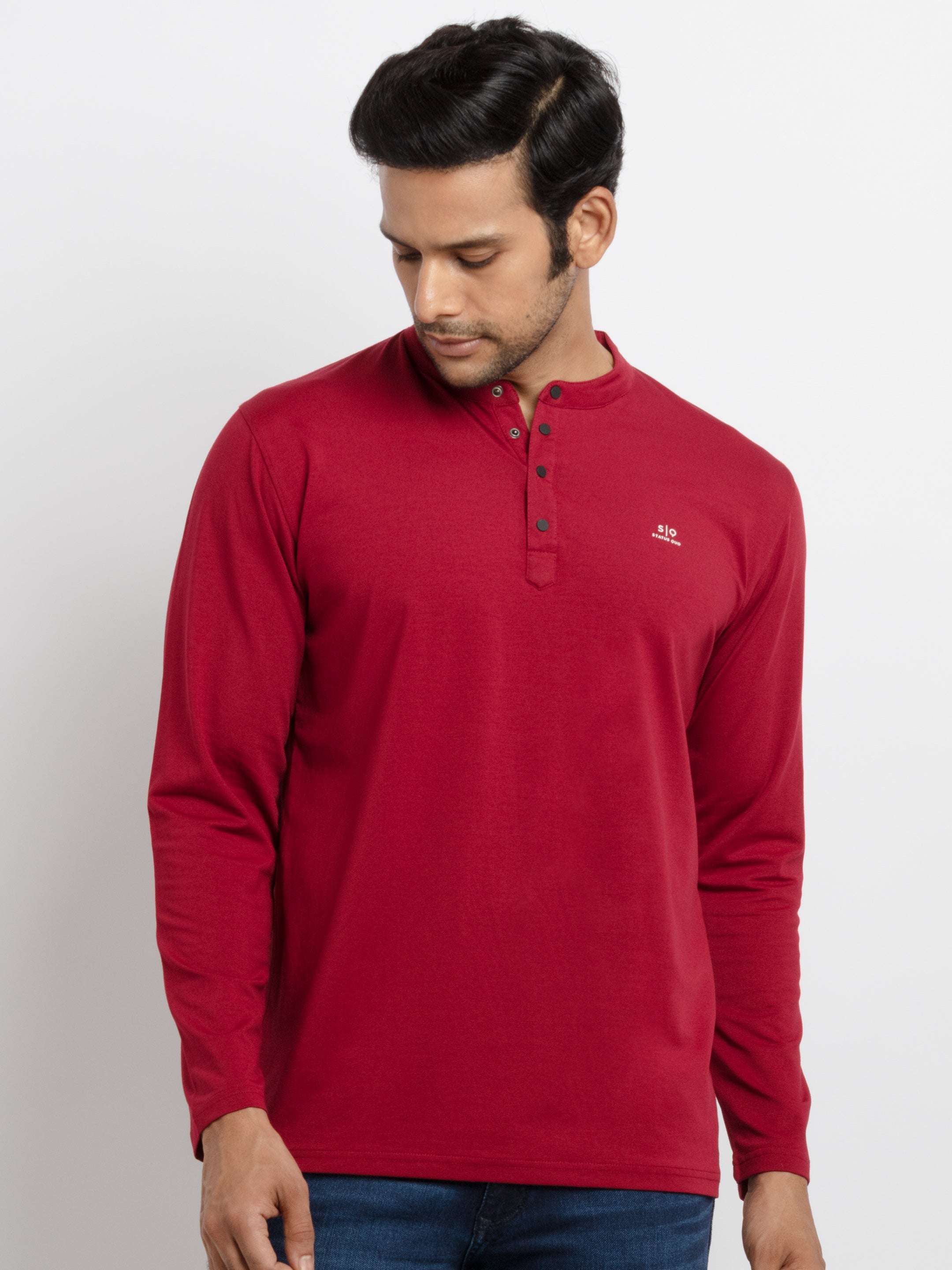 Solid polo t shirt