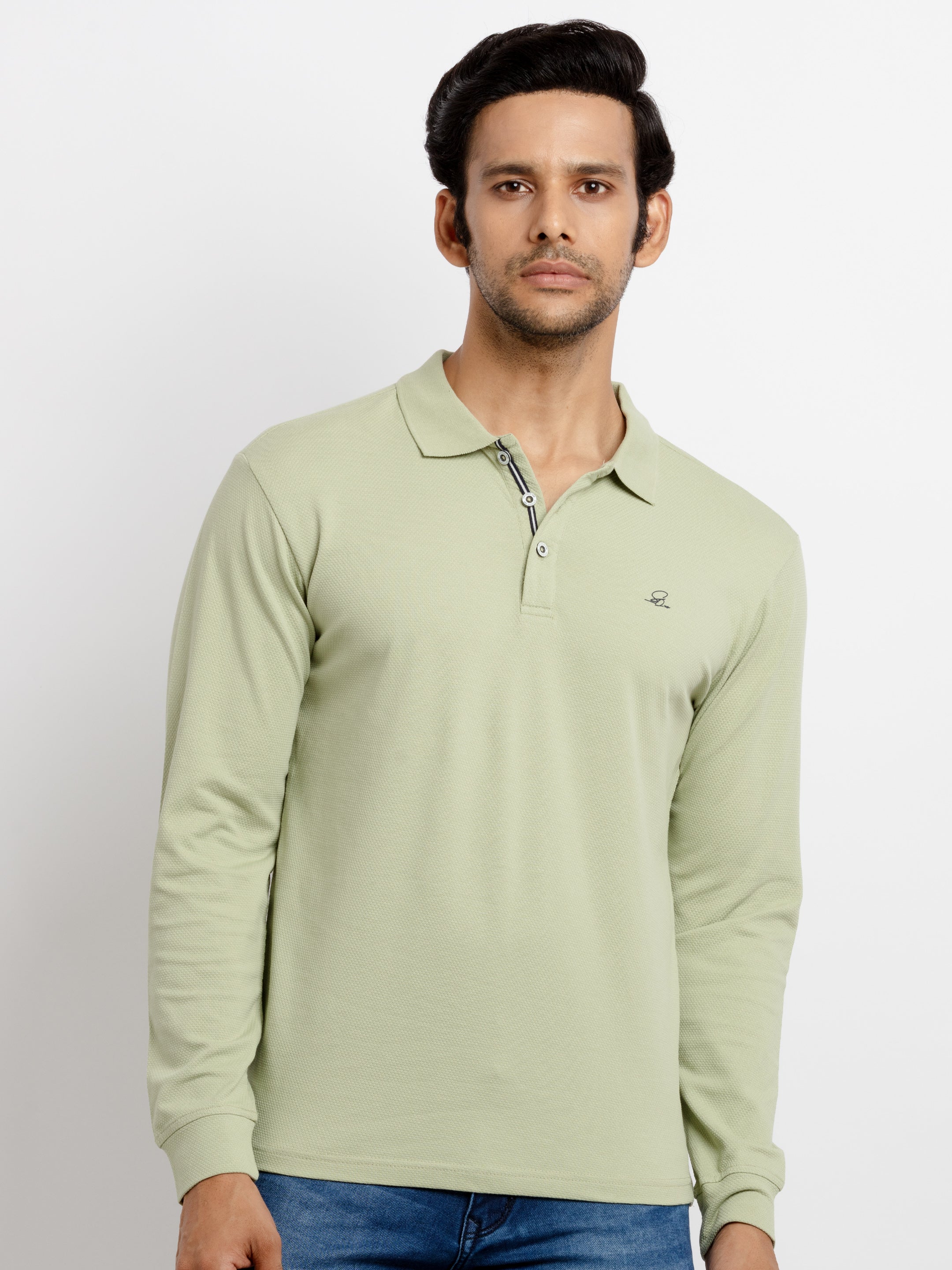 solid polo t shirt