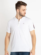 Solid polo t shirt