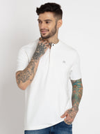 Henley neck t shirt