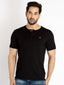 Henley neck t shirt
