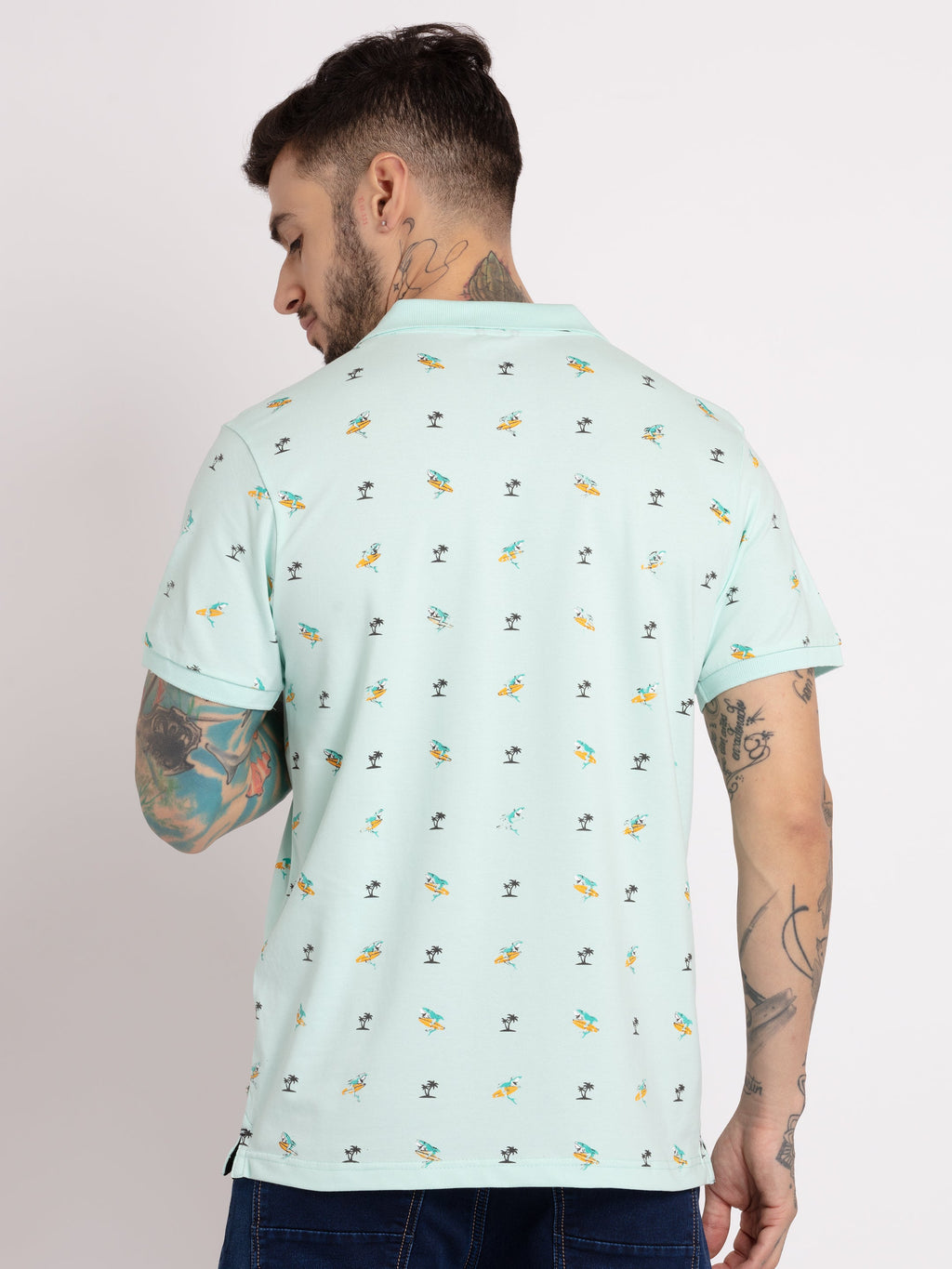 polo neck t shirts