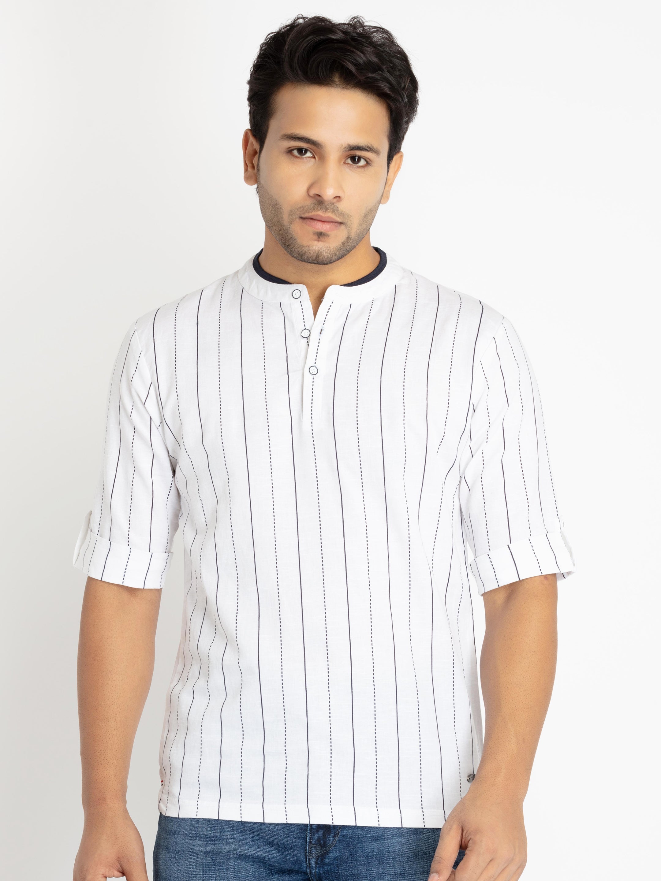 henley neck t shirt