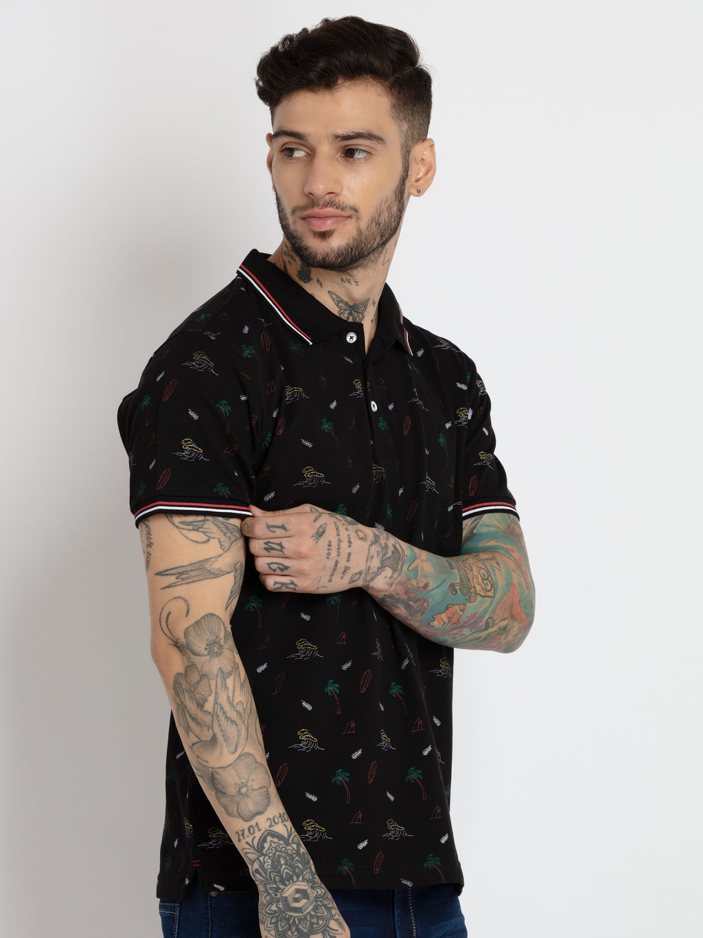 plus size polo t shirts