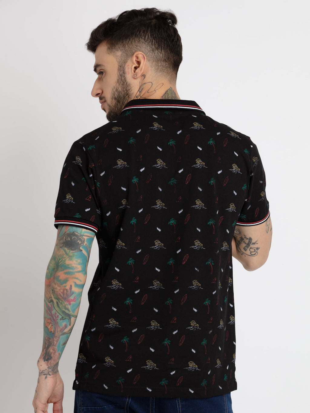 polo neck t shirts