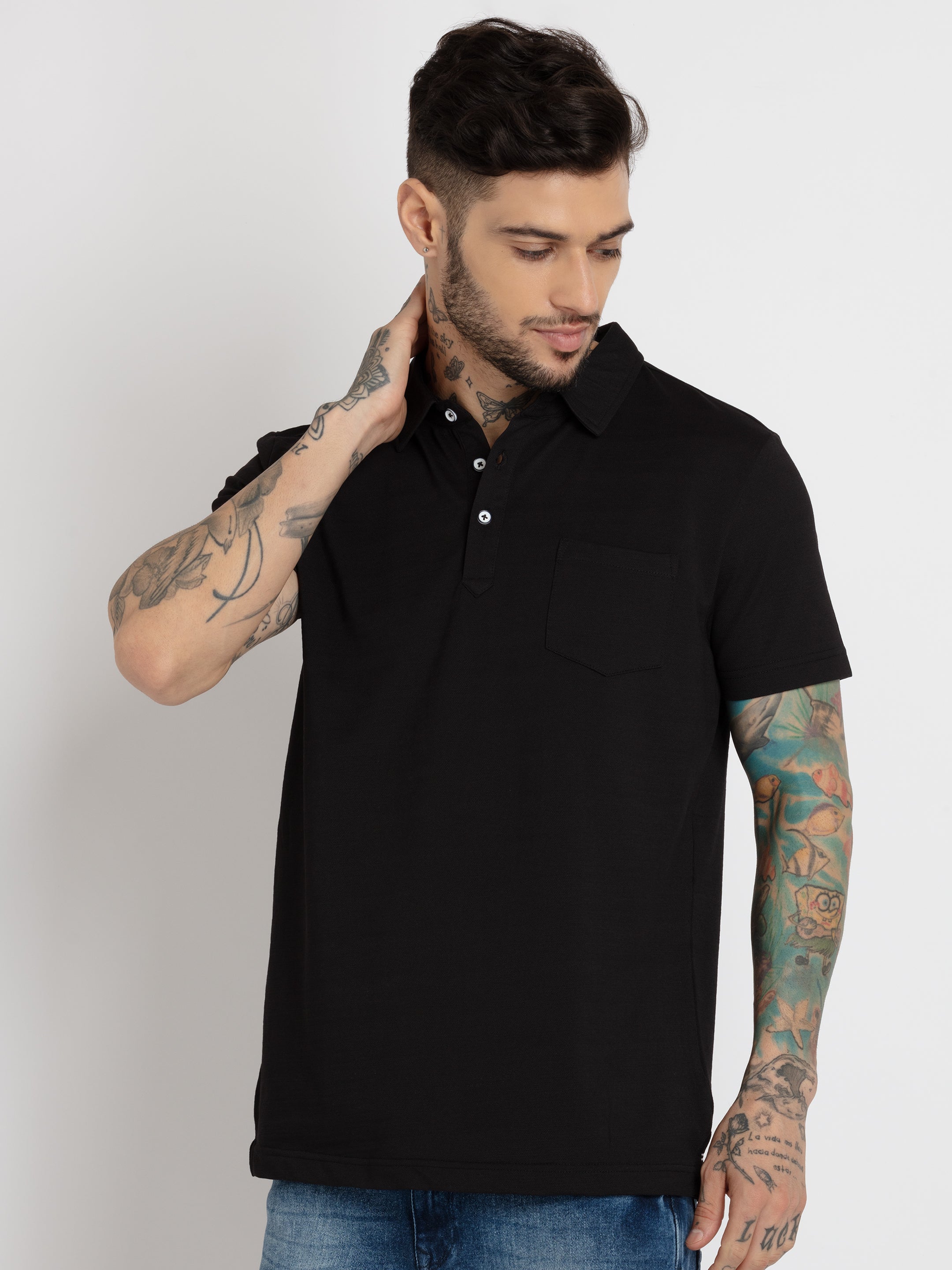 plus size polo t shirts