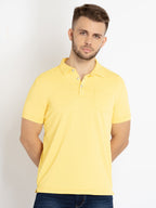 Solid polo t shirt