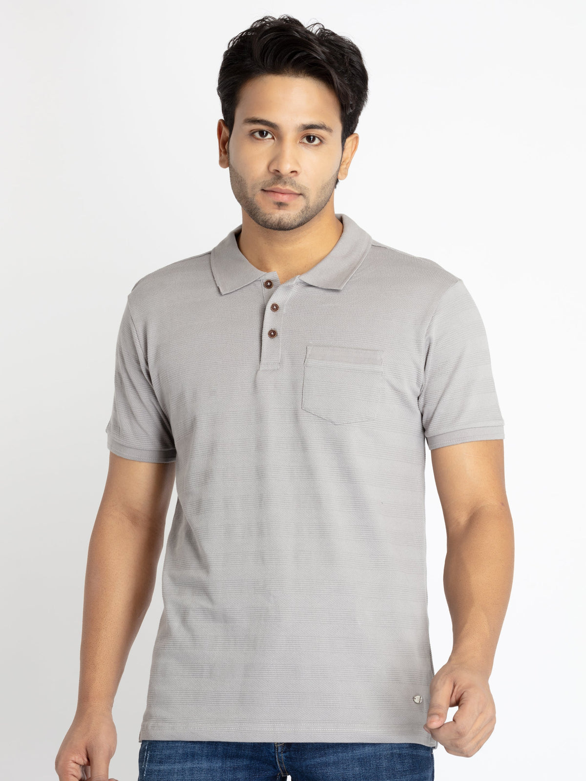 Solid polo t shirt