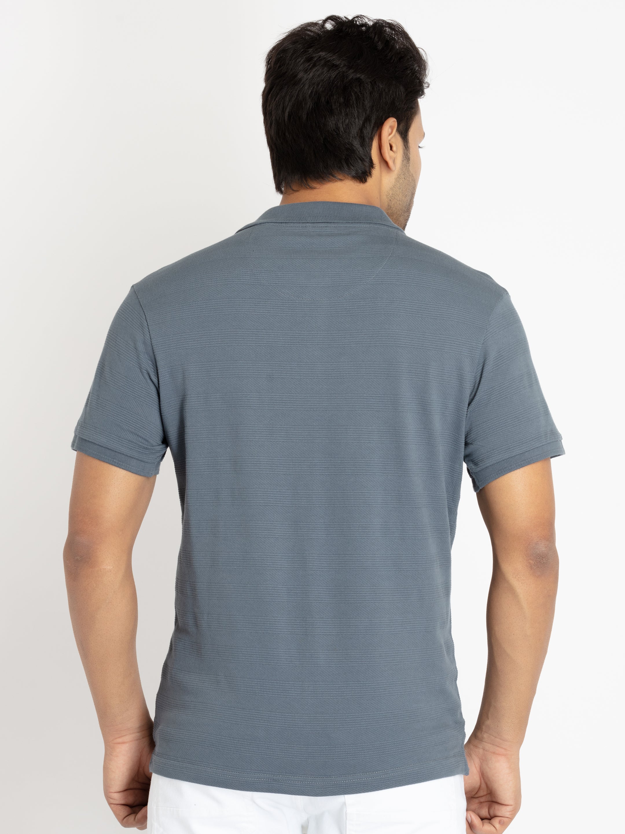 Mens Solid Polo T-Shirt