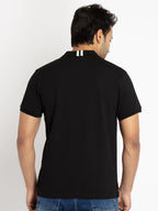 Mens Printed Polo T-Shirt