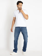 Mens Printed Polo T-Shirt