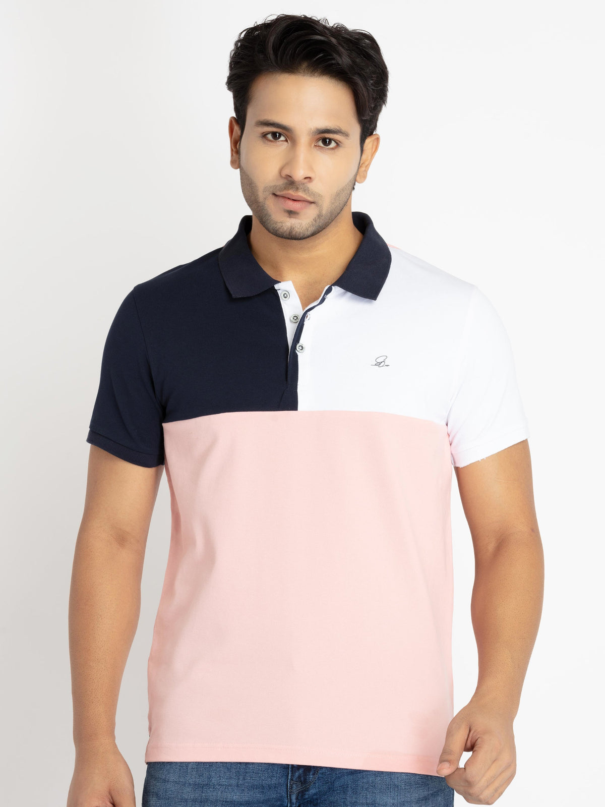 striped polo t shirt