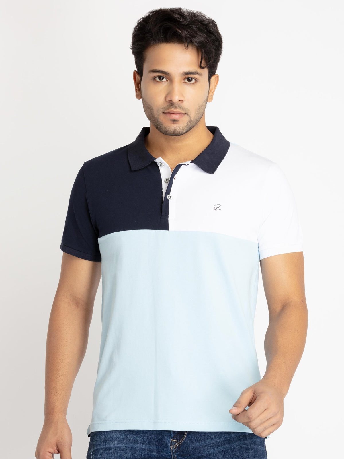 striped polo t shirt