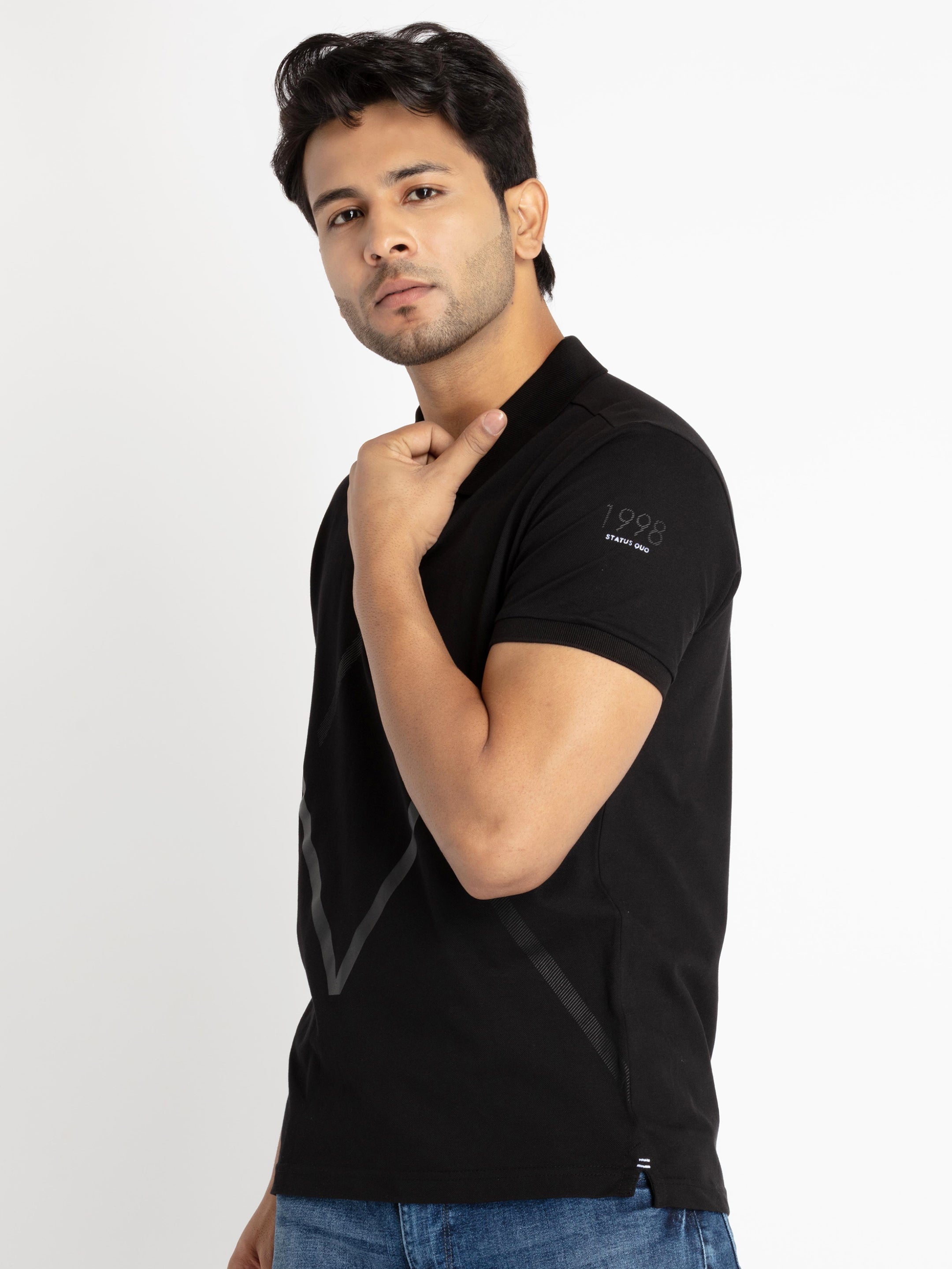 polo neck t shirts