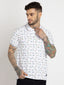 Printed polo t shirt
