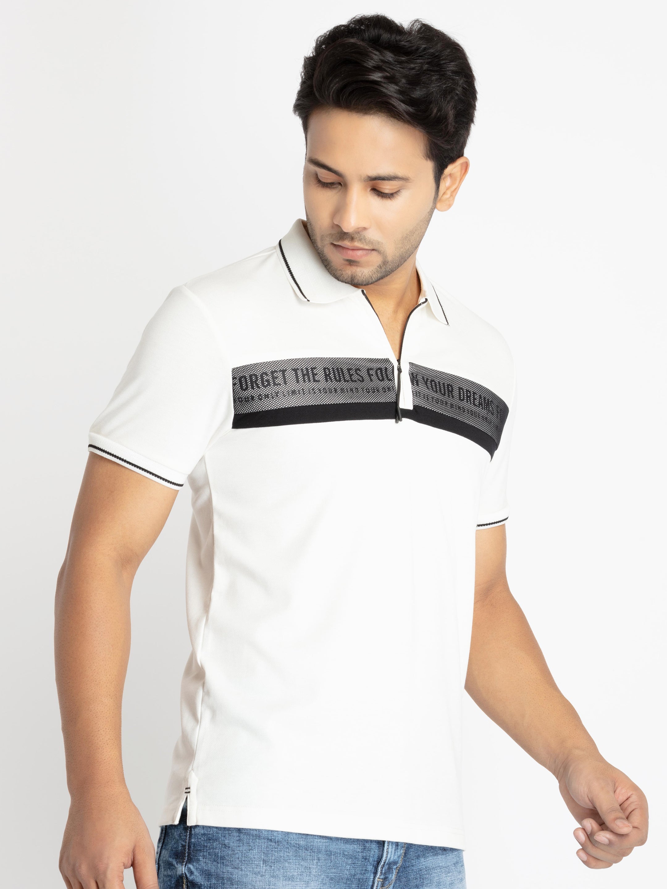 polo neck t shirts