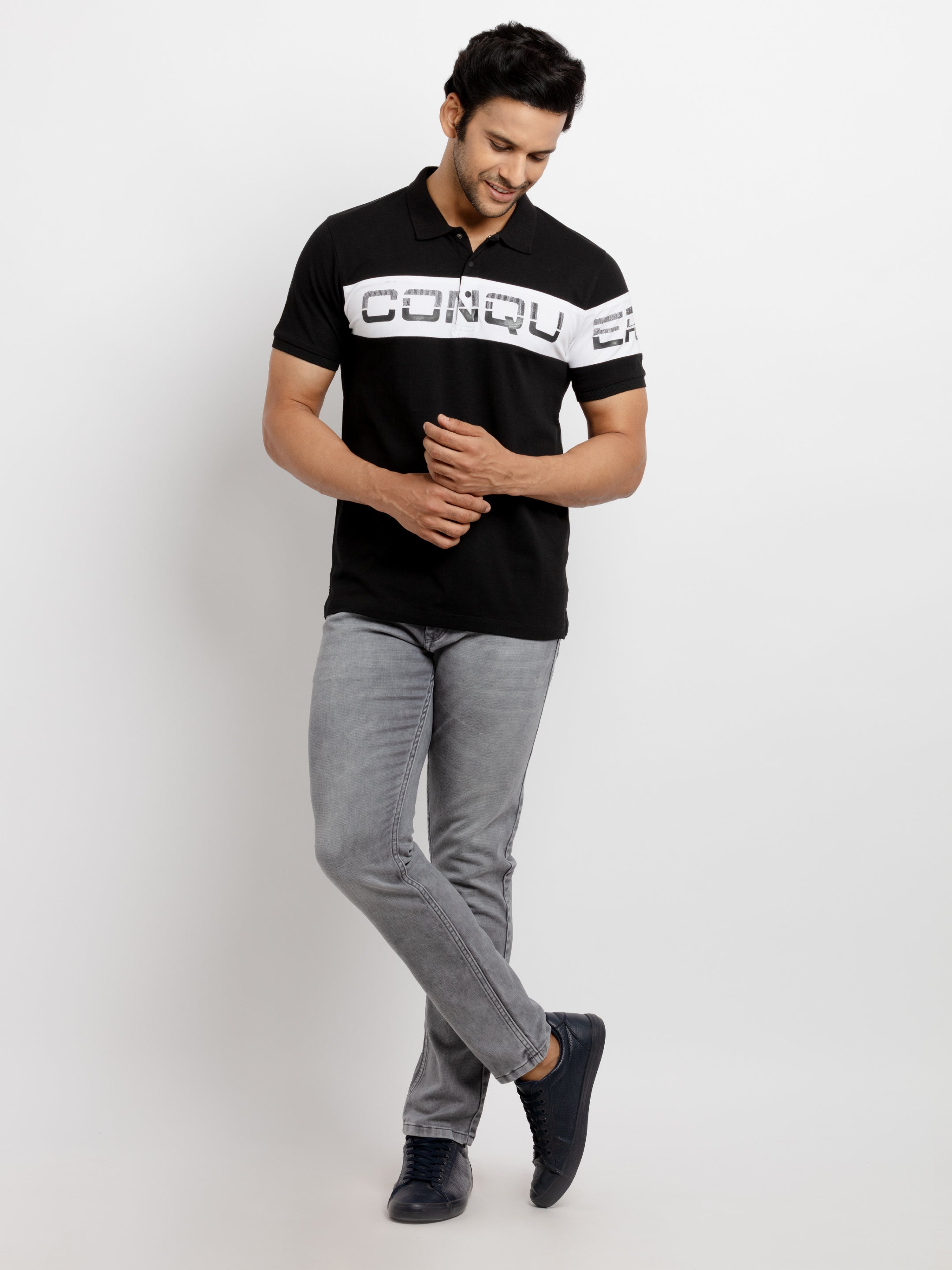 Mens Mix & Match Regular Fit Polo