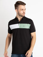 striped polo t shirt