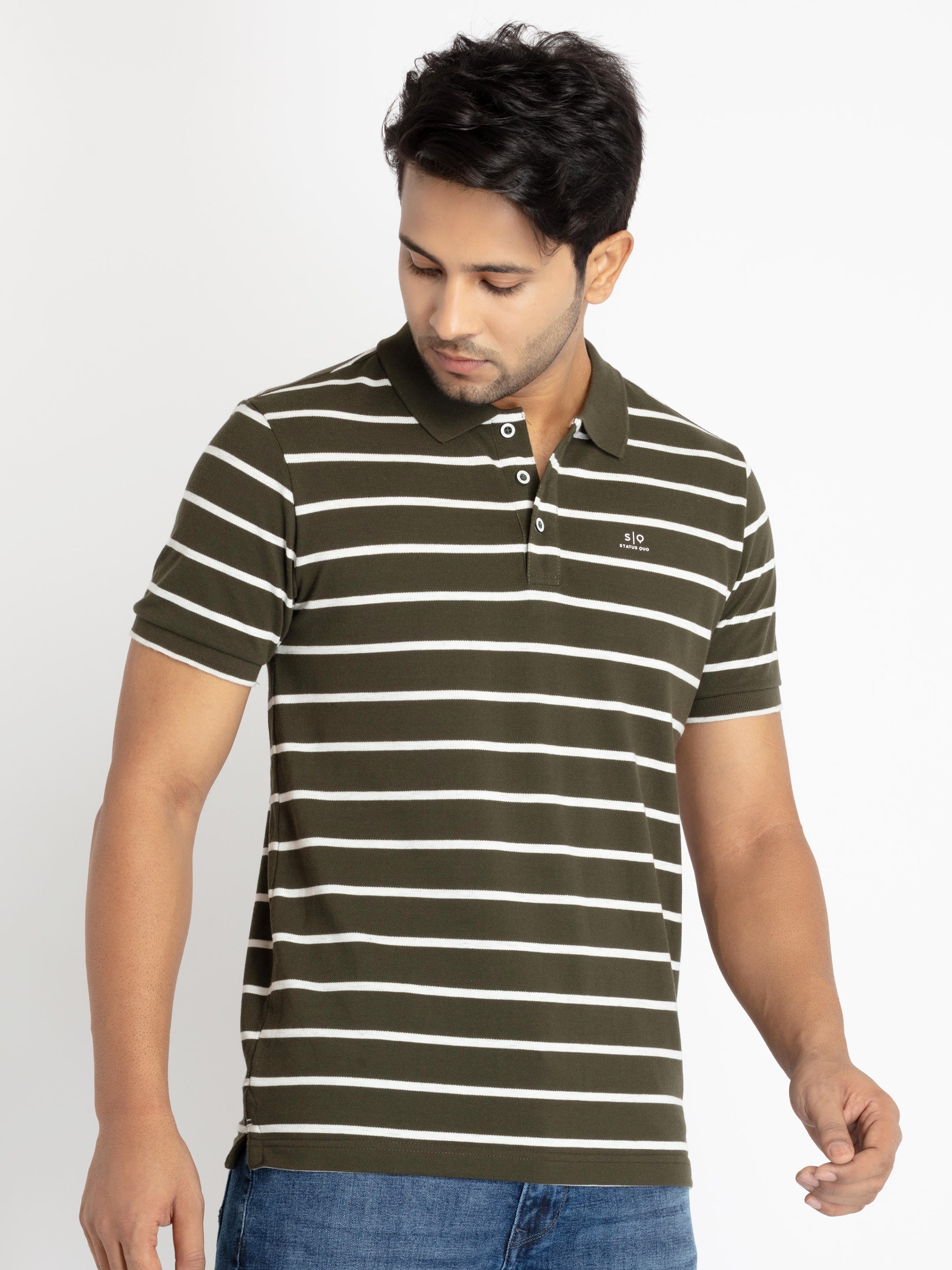 polo neck t shirts