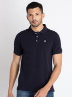 Solid polo t shirt