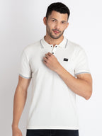Solid polo t shirt