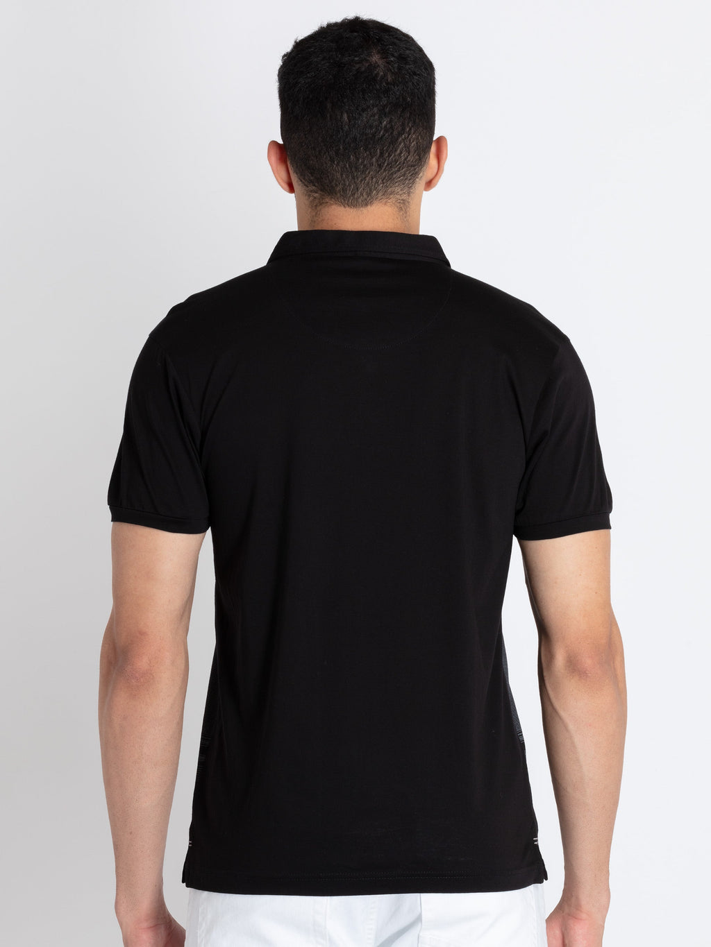Mens Printed Polo T-Shirt