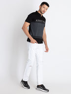 Mens Printed Polo T-Shirt