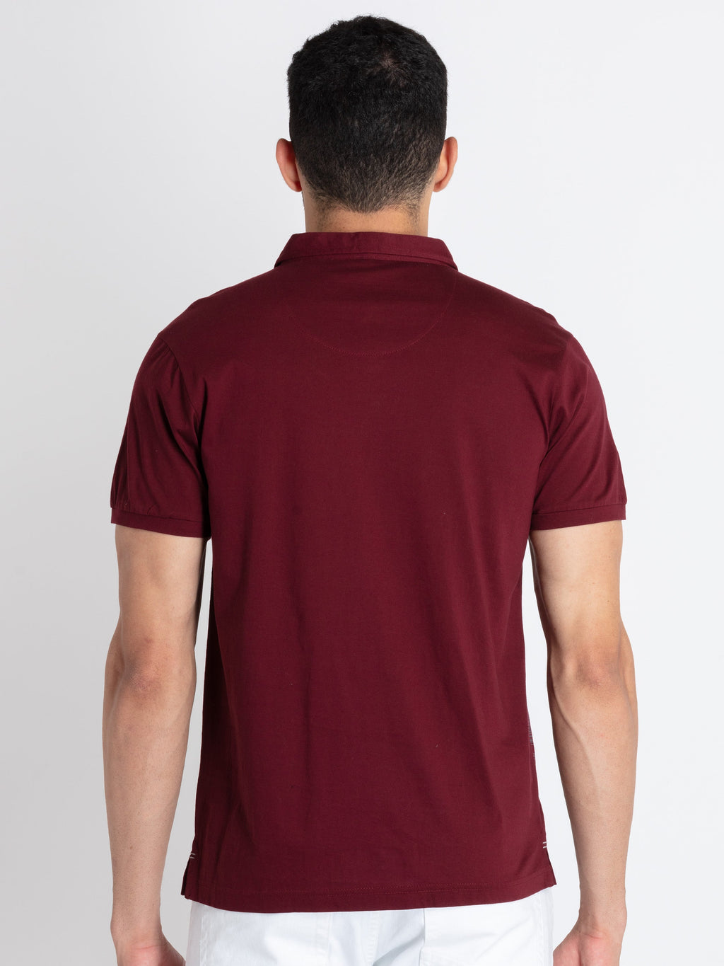 Mens Printed Polo T-Shirt