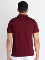 Mens Printed Polo T-Shirt