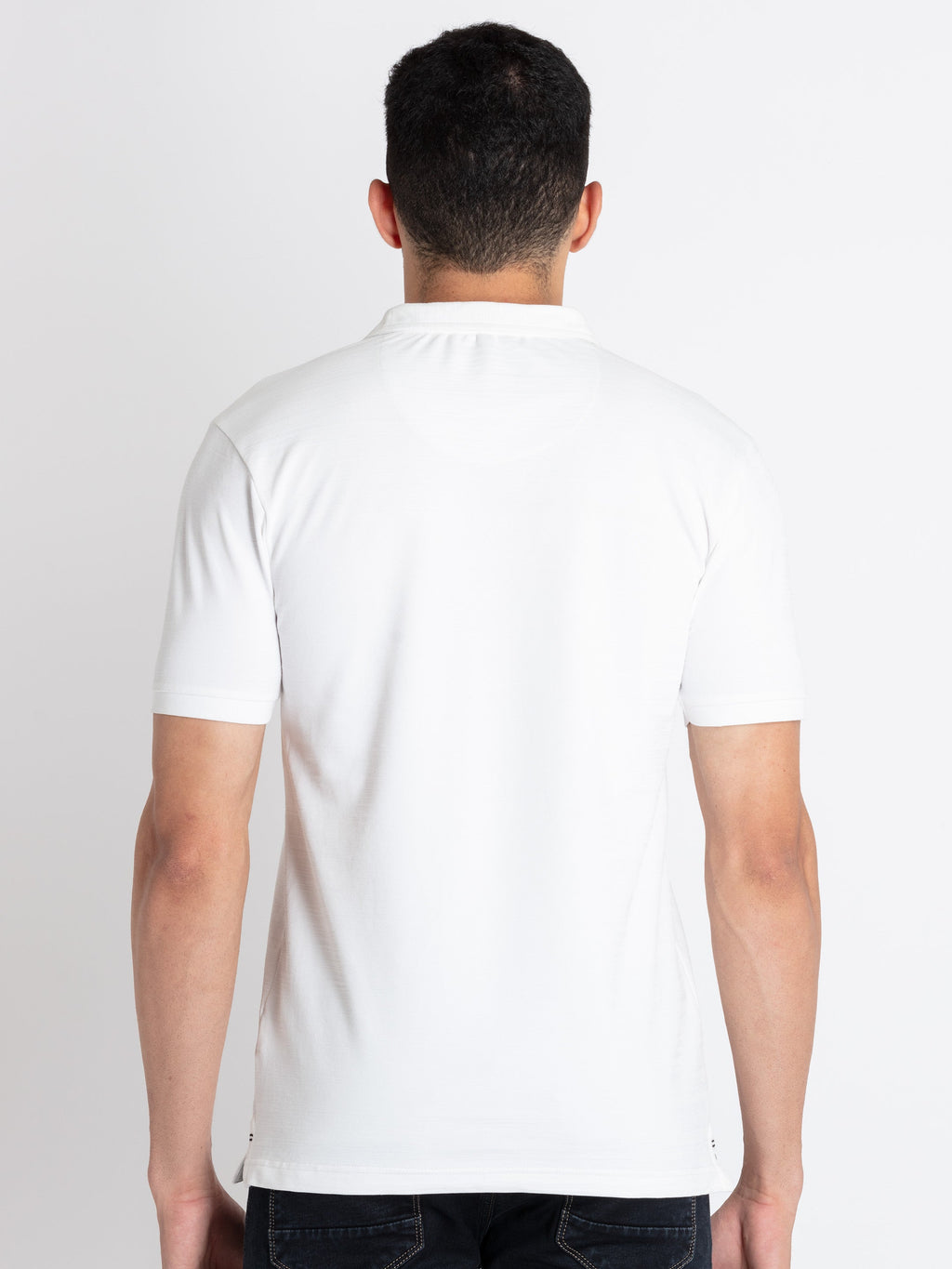 Mens Printed Polo T-Shirt