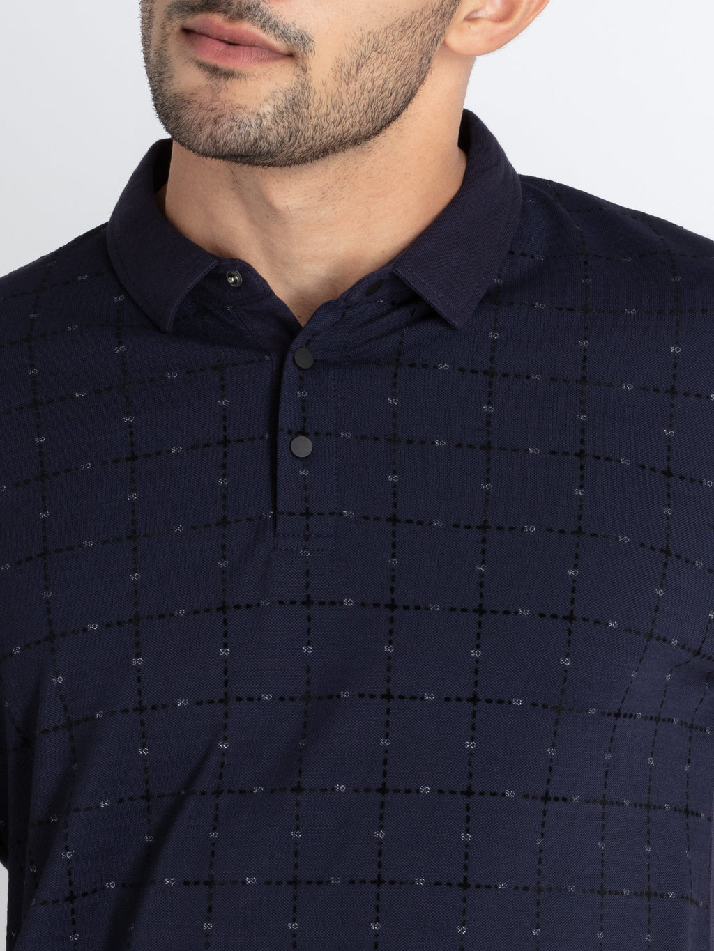 Mens All Over Printed Polo T-Shirt