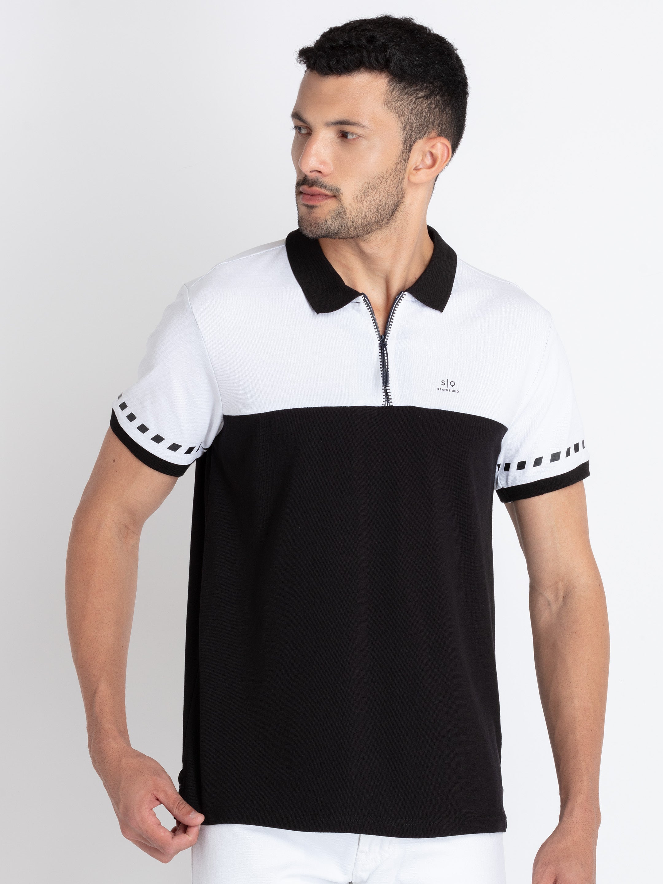 Status Quo |Men's Printed Polo T-shirt - S, M, L, XL, XXL