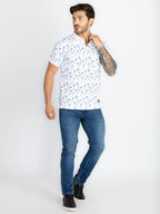 Mens All Over Printed Polo T-Shirt