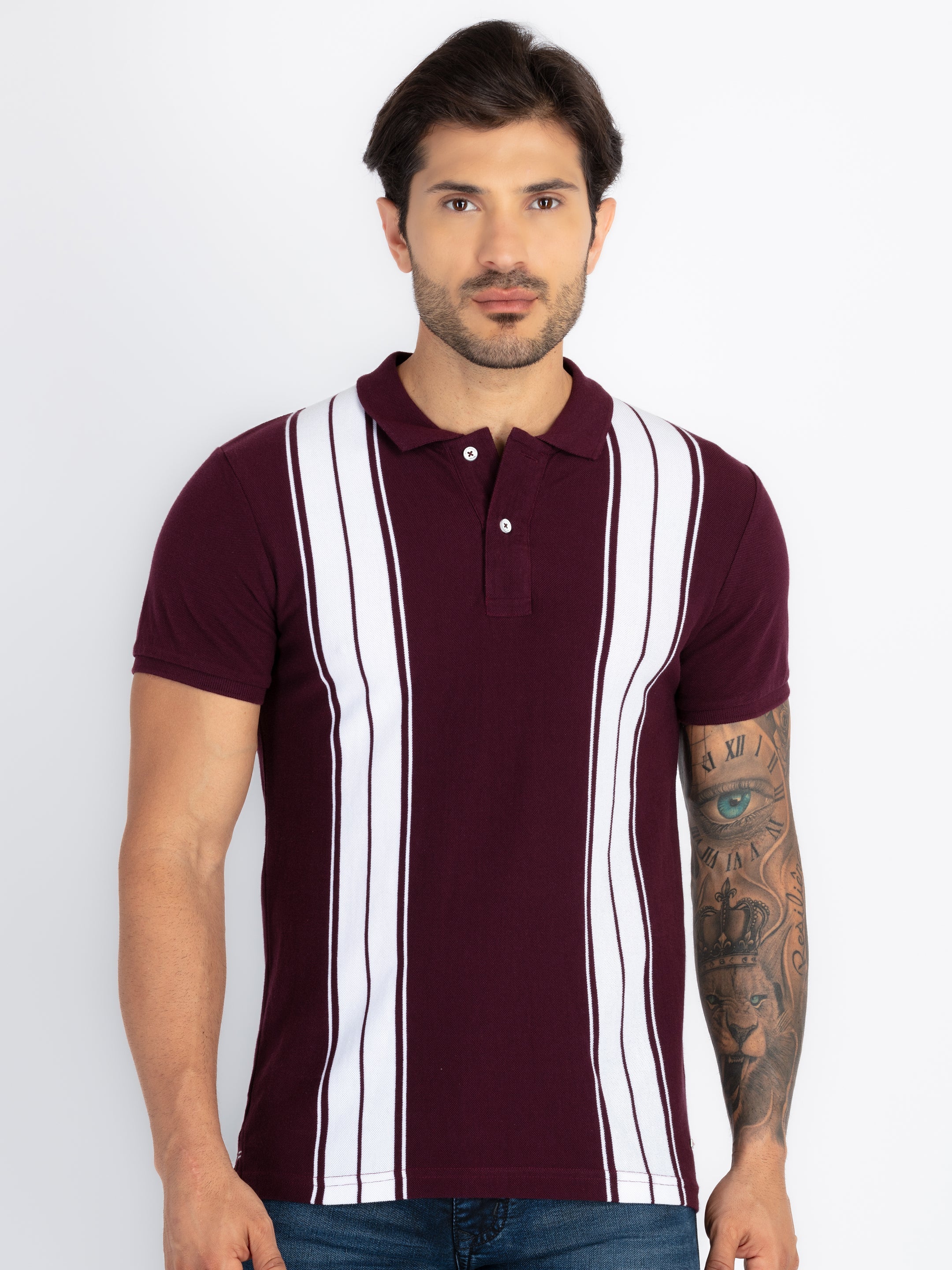 Status Quo |Men's Printed Polo T-shirt - S, M, L, XL, XXL