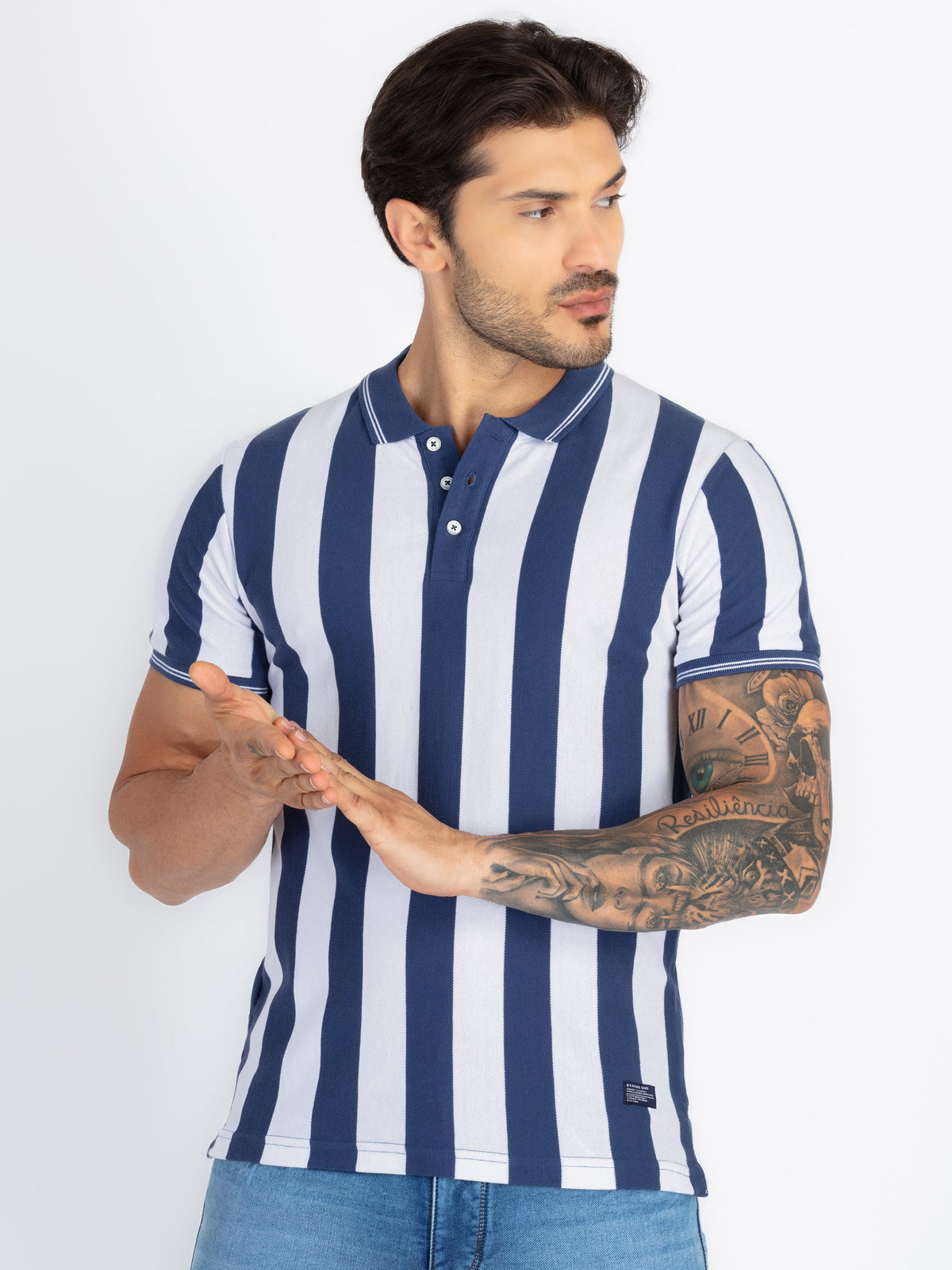 Status Quo |Men's Printed Polo T-shirt - S, M, L, XL, XXL