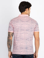 Mens All Over Printed Polo T-Shirt
