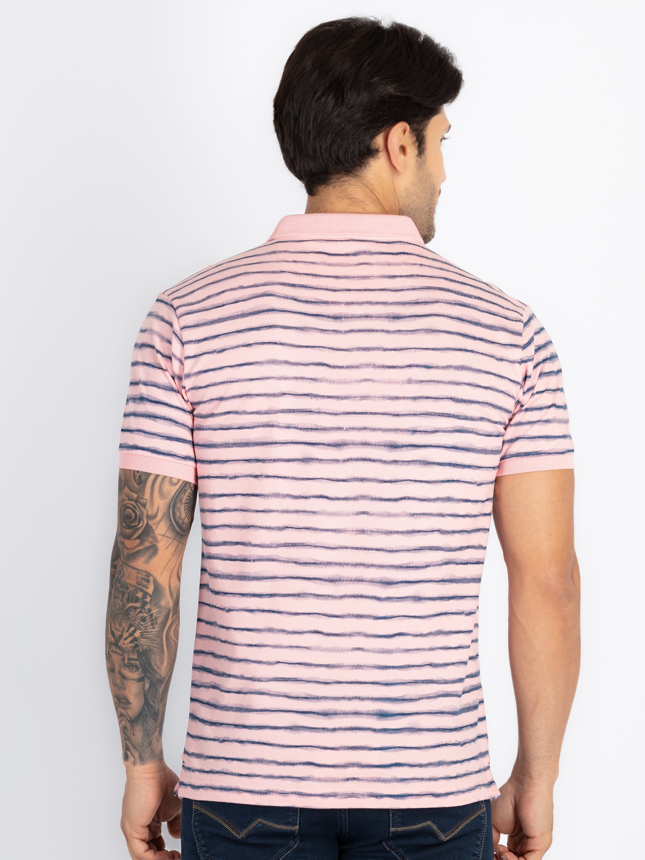 Mens All Over Printed Polo T-Shirt
