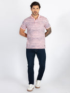 Mens All Over Printed Polo T-Shirt
