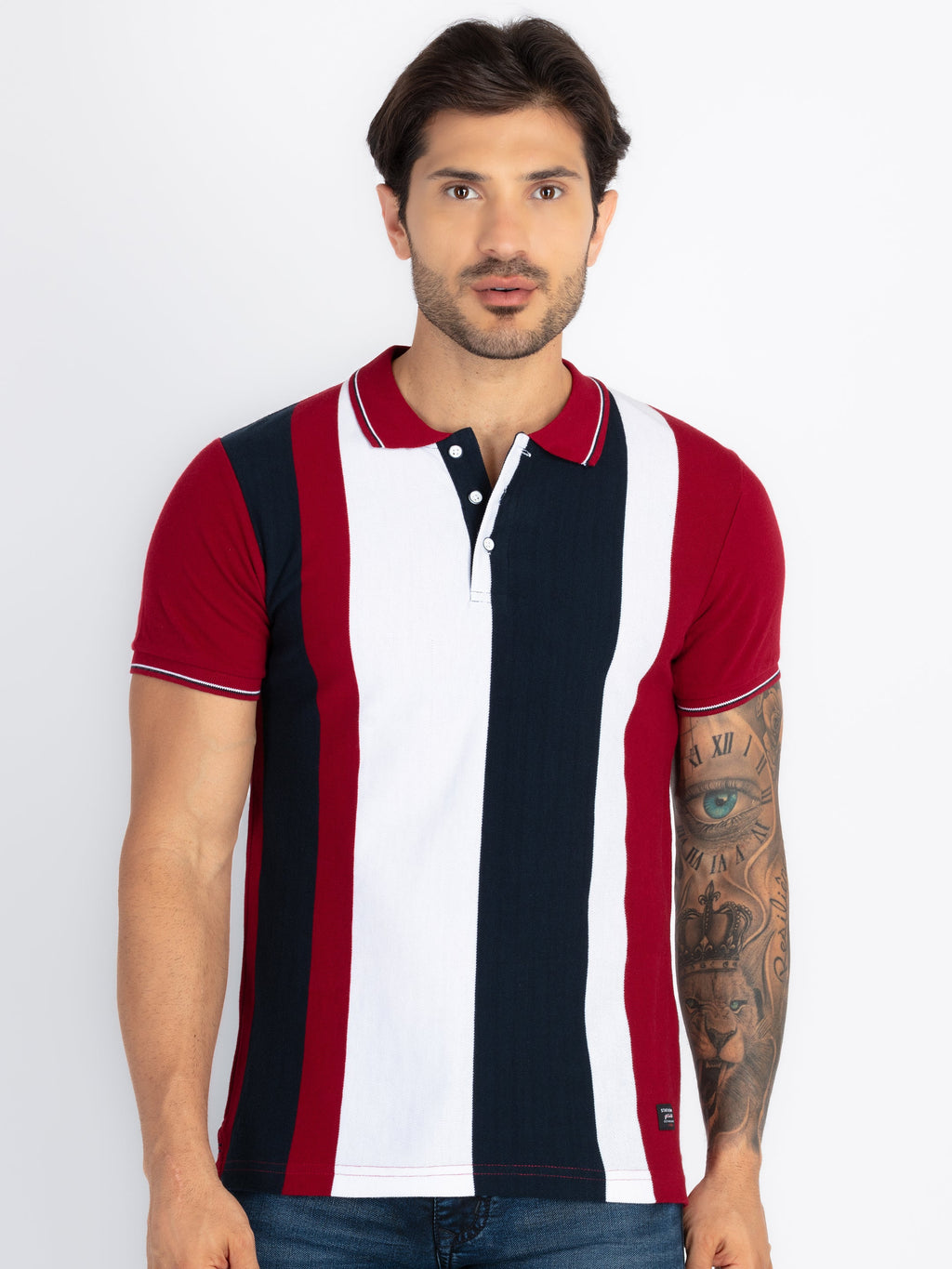 Status Quo |Men's Printed Polo T-shirt - 3XL, 4XL, 5XL