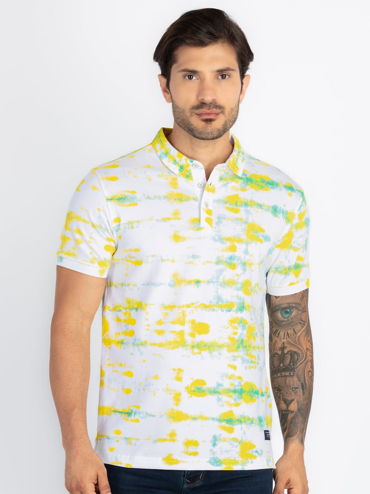 Status Quo |Men's Printed Polo T-shirt - 3XL, 4XL, 5XL