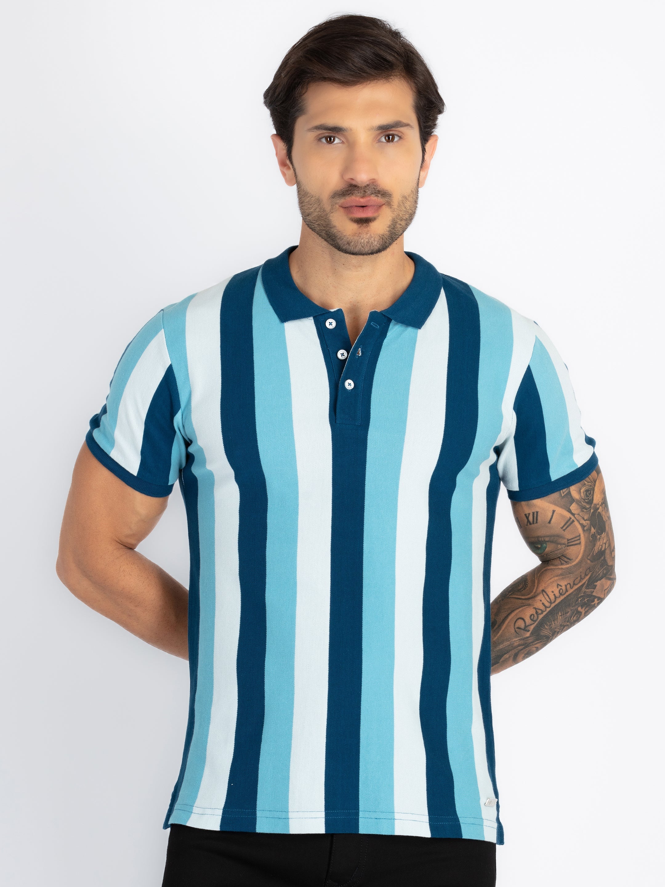 Status Quo |Men's Printed Polo T-shirt - S, M, L, XL, XXL