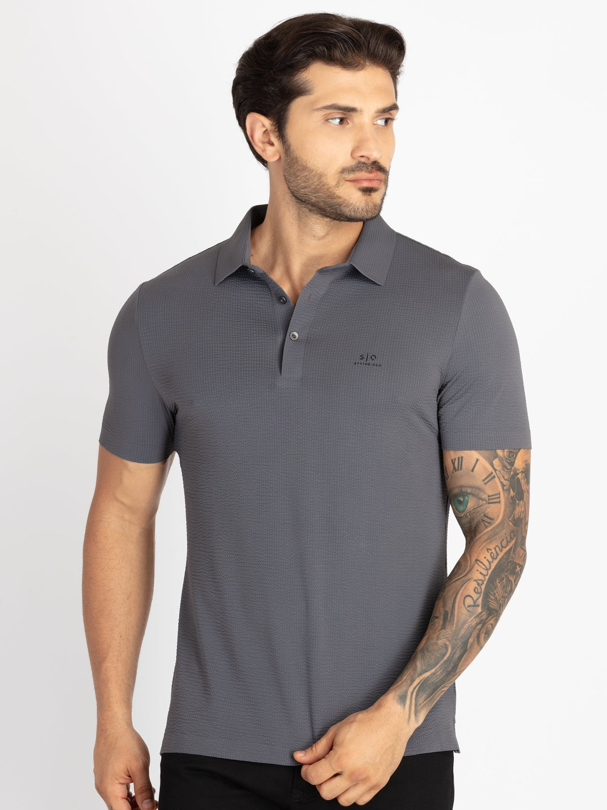 Status Quo |Men's Printed Polo T-shirt - S, M, L, XL, XXL