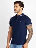 Mens Solid Polo T-Shirt