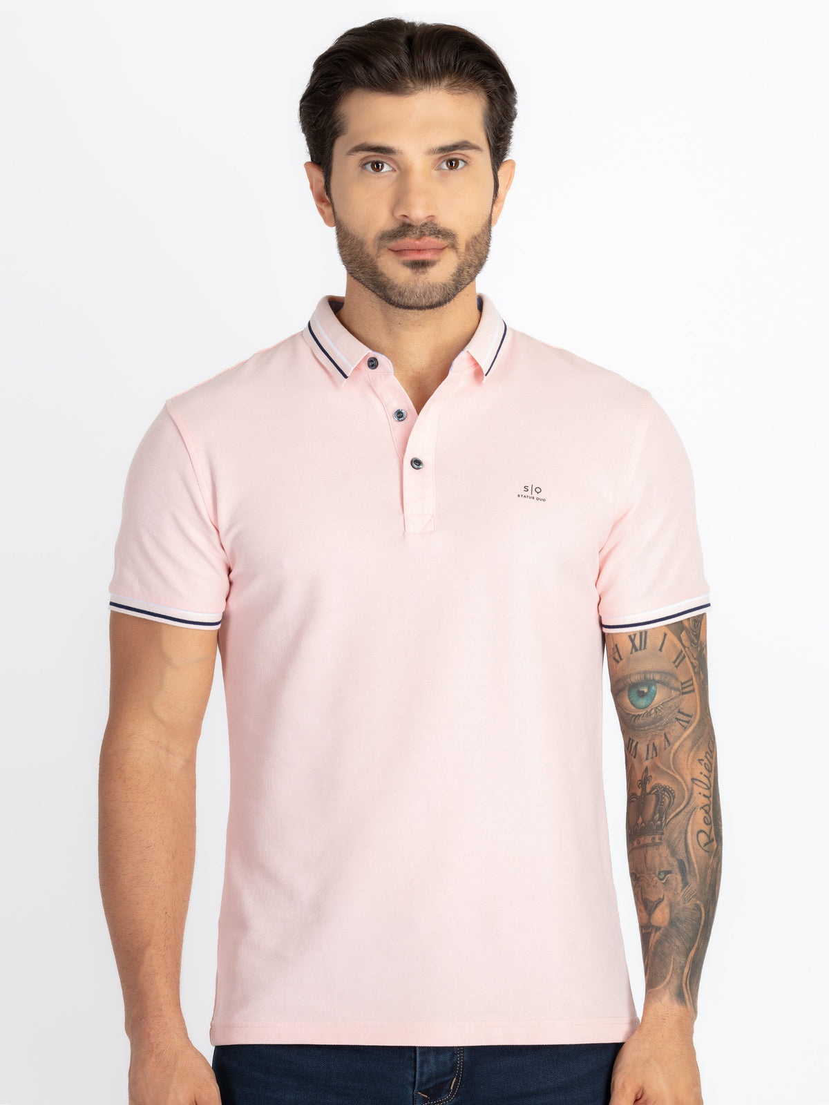 Status Quo |Men's Printed Polo T-shirt - S, M, L, XL, XXL