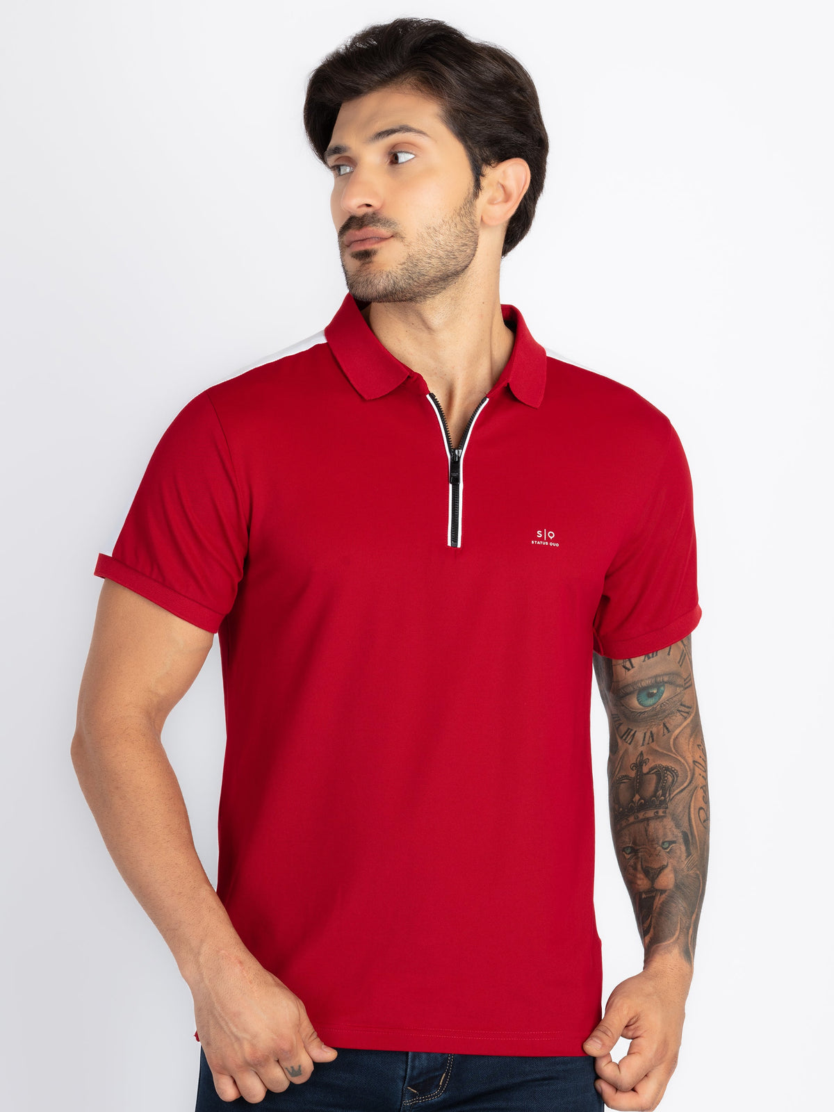 Status Quo |Men's Printed Polo T-shirt - S, M, L, XL, XXL