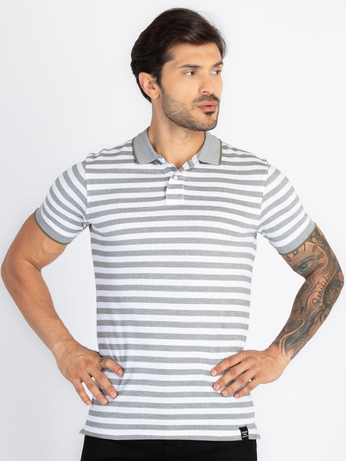 Status Quo |Men's Printed Polo T-shirt - S, M, L, XL, XXL