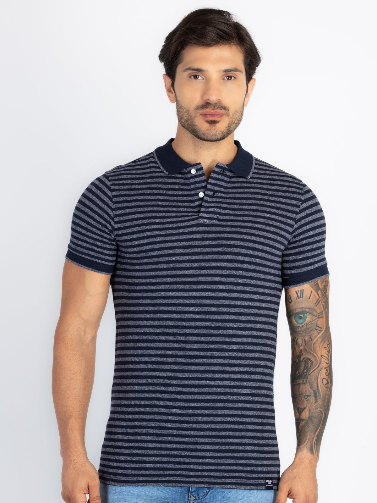 Status Quo |Men's Printed Polo T-shirt - S, M, L, XL, XXL